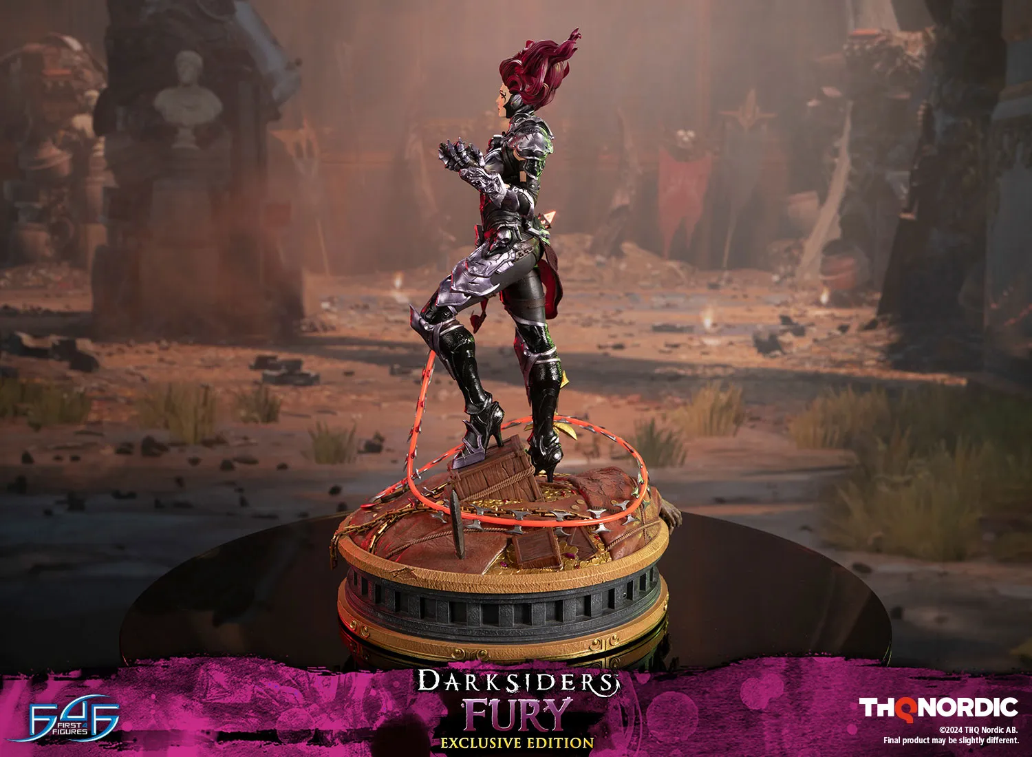 First 4 Figures Darksiders Fury statueta Exclusive Edition LED