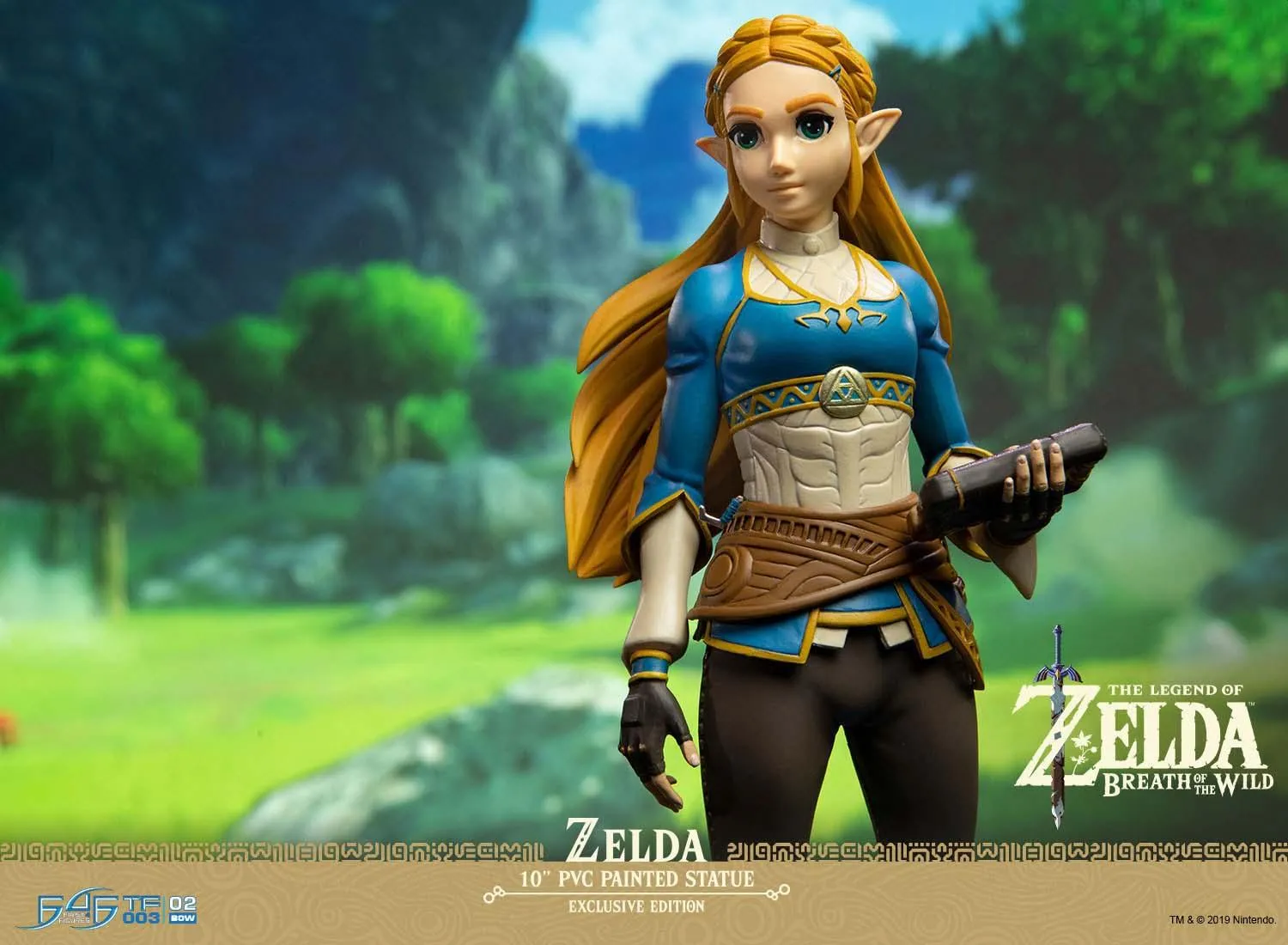 First 4 Figures Zelda Breath Wild Zelda Exclusive statuetă PVC LED