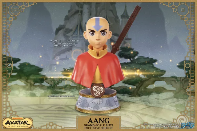 First 4 Figures Aang Grand Scale bust Exclusive LED