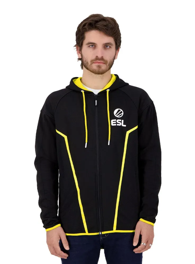 ESL Zip Jacket hanorac negru poliester