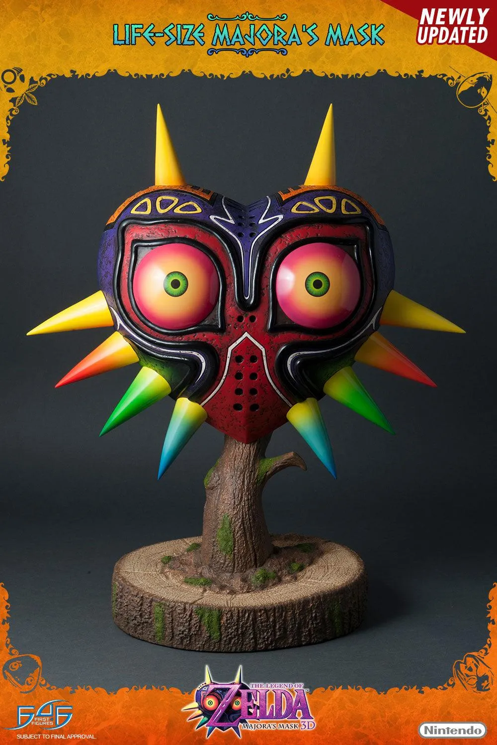 First 4 Figures Zelda Majora's Mask replică life-size 63cm