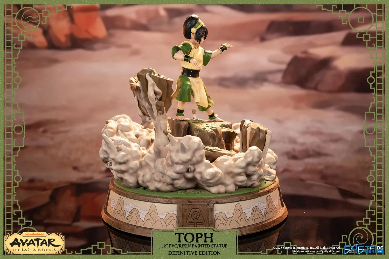 First 4 Figures Avatar Toph figurină Definitive Edition PVC