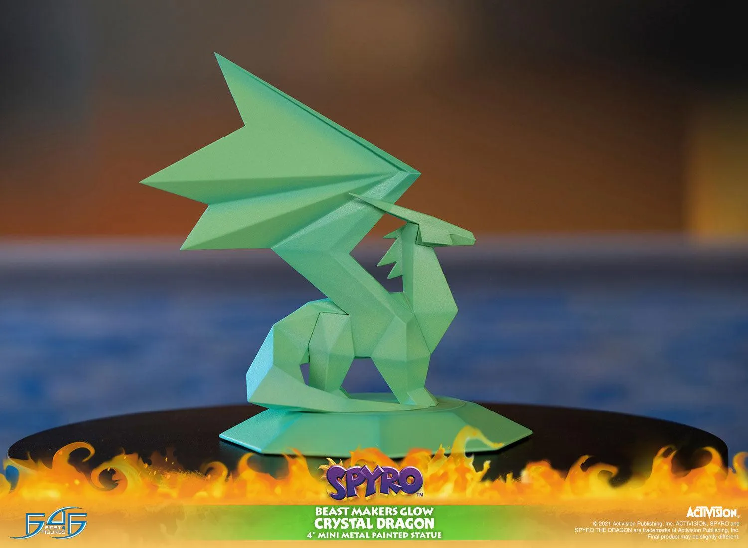 First 4 Figures Spyro Beast Makers statueta metal fosforescenta