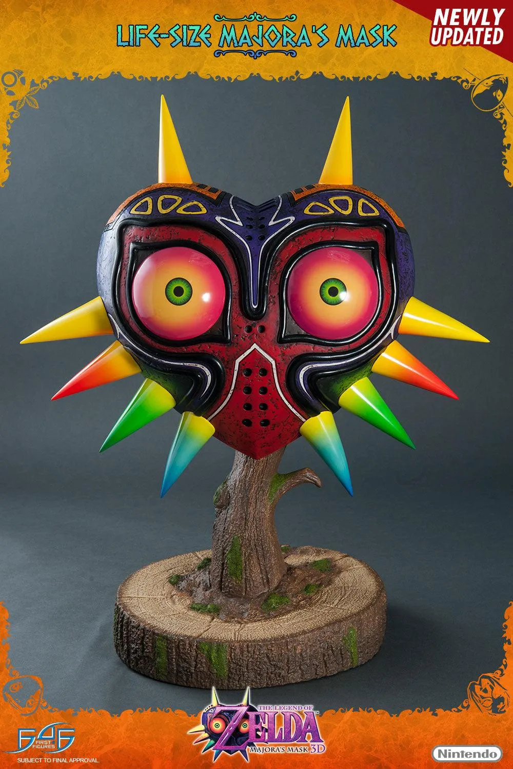 First 4 Figures Zelda Majora's Mask replică life-size 63cm