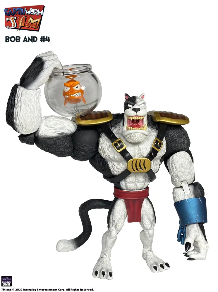 Premium DNA Toys Earthworm Jim Bob #4 figurina articulata 18cm