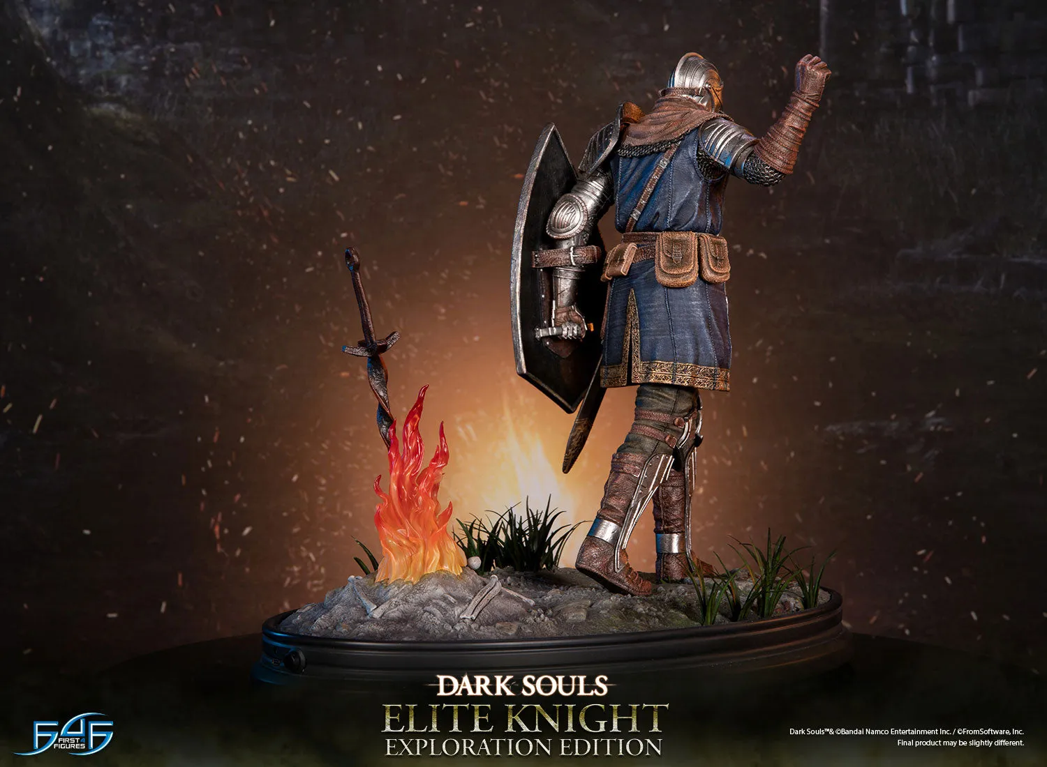 First 4 Figures Dark Souls Elite Knight statuetă Exploration Edition rășină