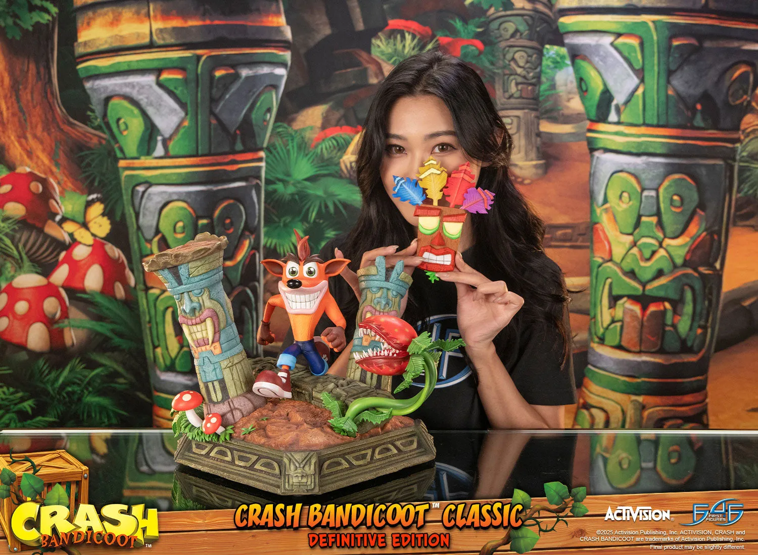 First 4 Figures Crash Bandicoot Classic statueta Definitive