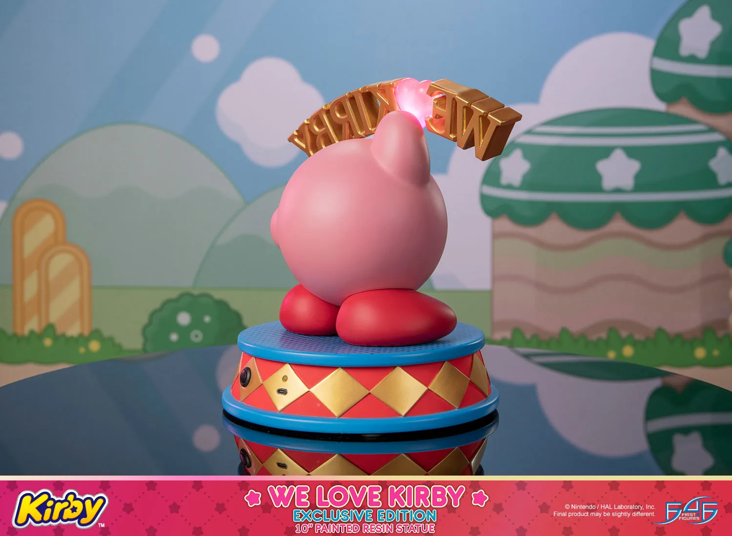 First 4 Figures Kirby We Love Kirby statuetă Exclusive LED