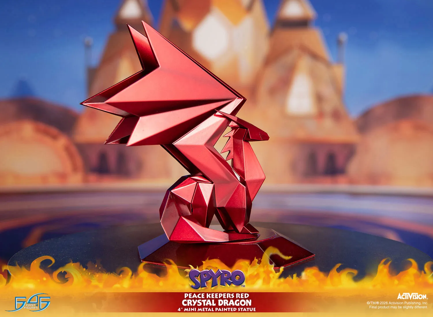 First 4 Figures Spyro Peace Keepers statueta metal rosie