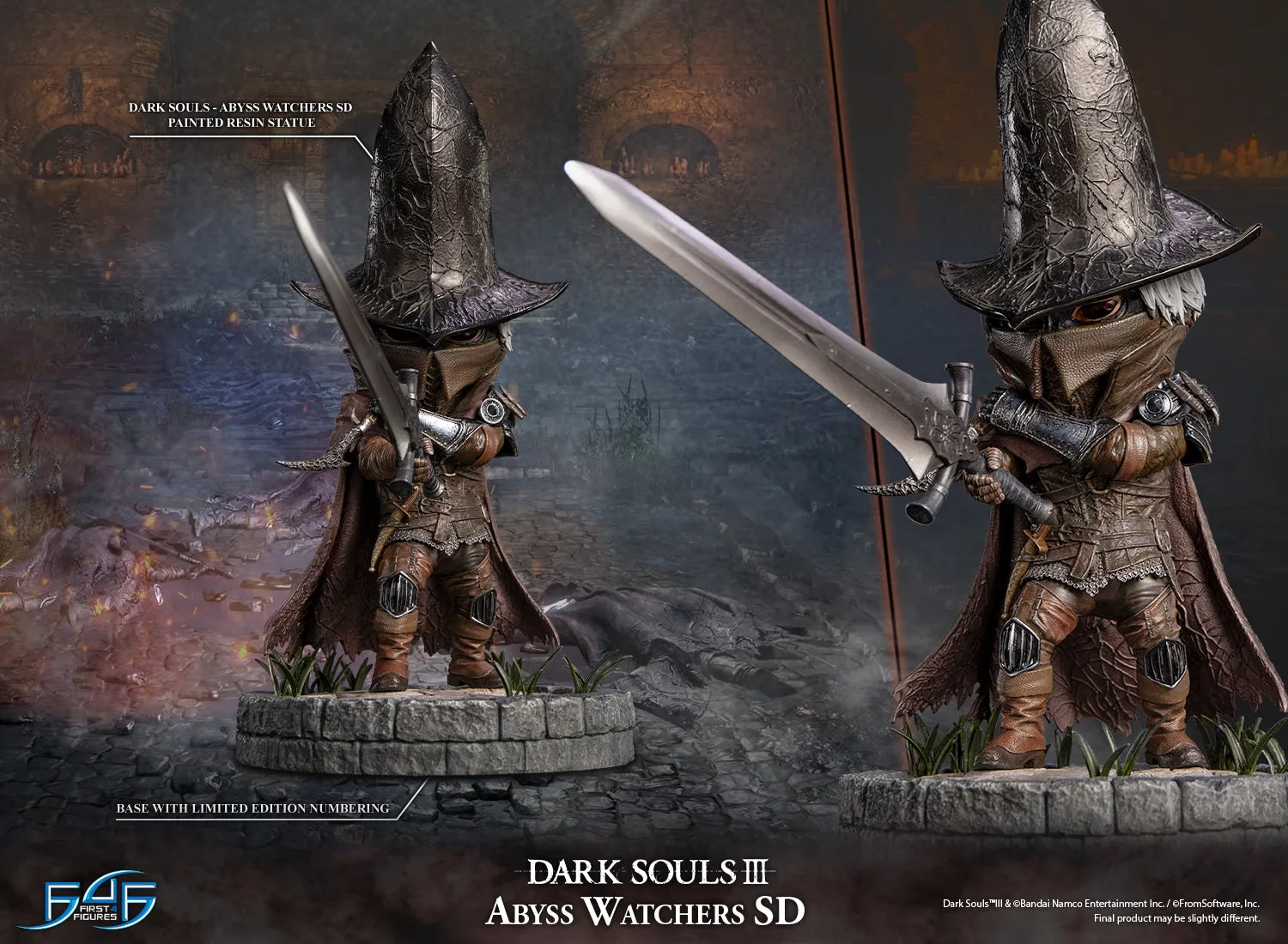 First 4 Figures Dark Souls Abyss Watchers SD statuetă rășină
