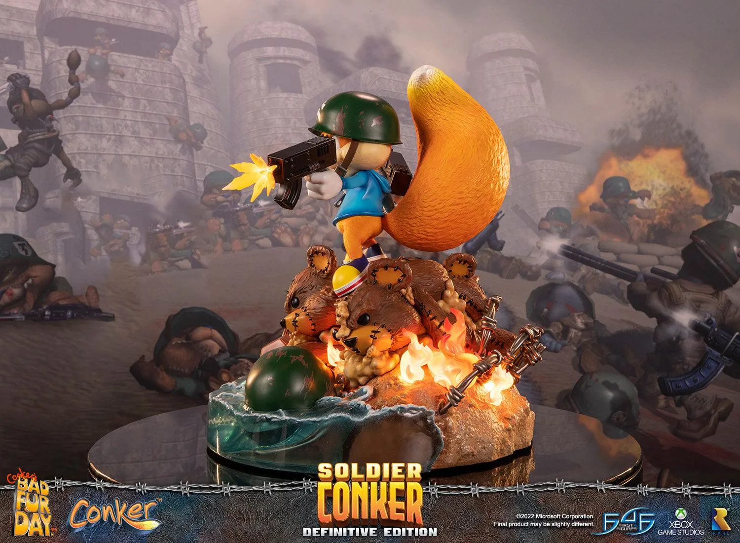 First 4 Figures Conker statueta Soldier Definitive LED