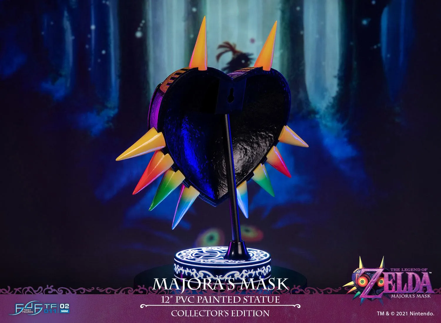 First 4 Figures Zelda Majora's Mask mască PVC Collector's LED