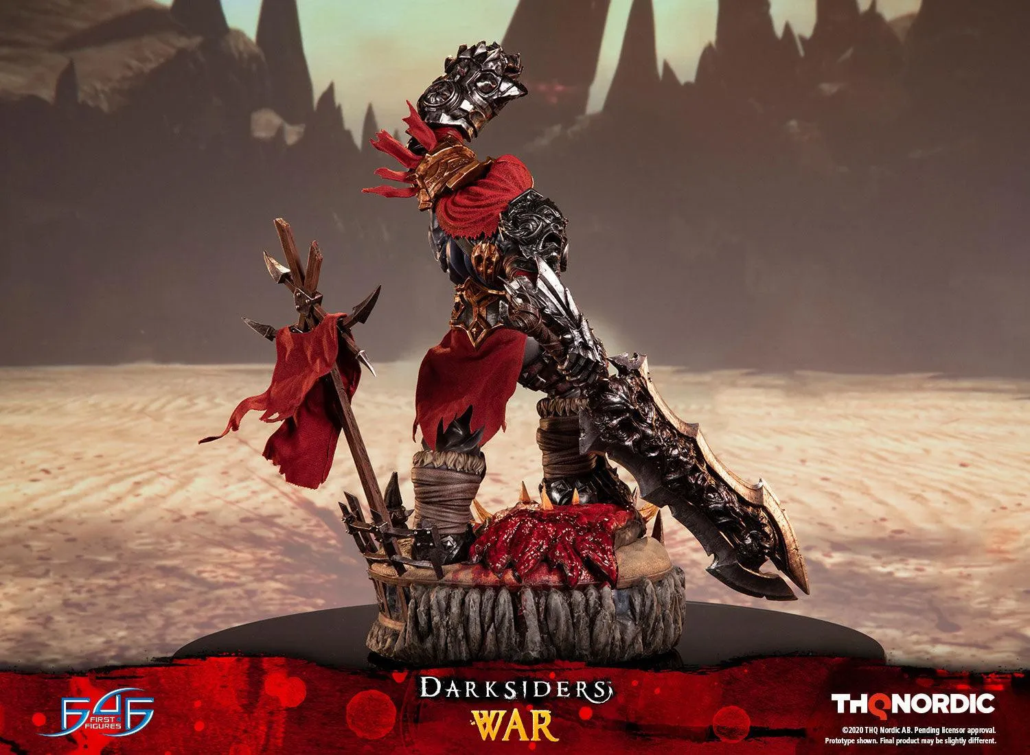 First 4 Figures Darksiders War Standard statuetă rășină 1/6