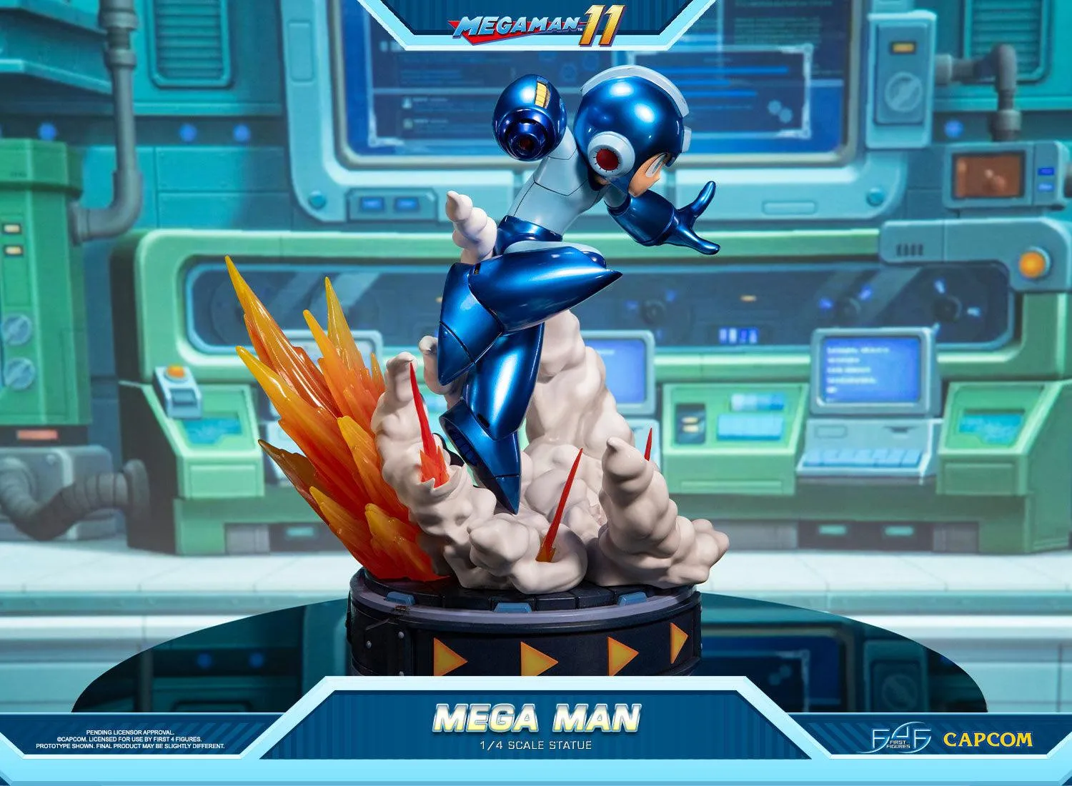 First 4 Figures Mega Man 11 statuetă Standard rășină 41cm