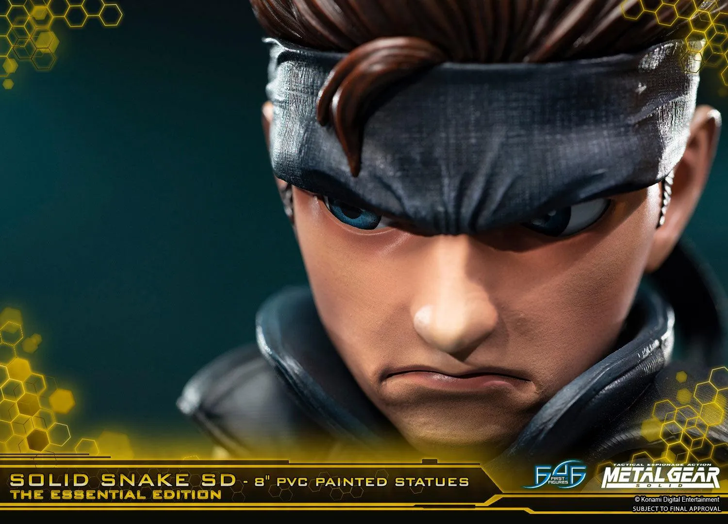 First 4 Figures Metal Gear Solid Snake SD Essential figurina