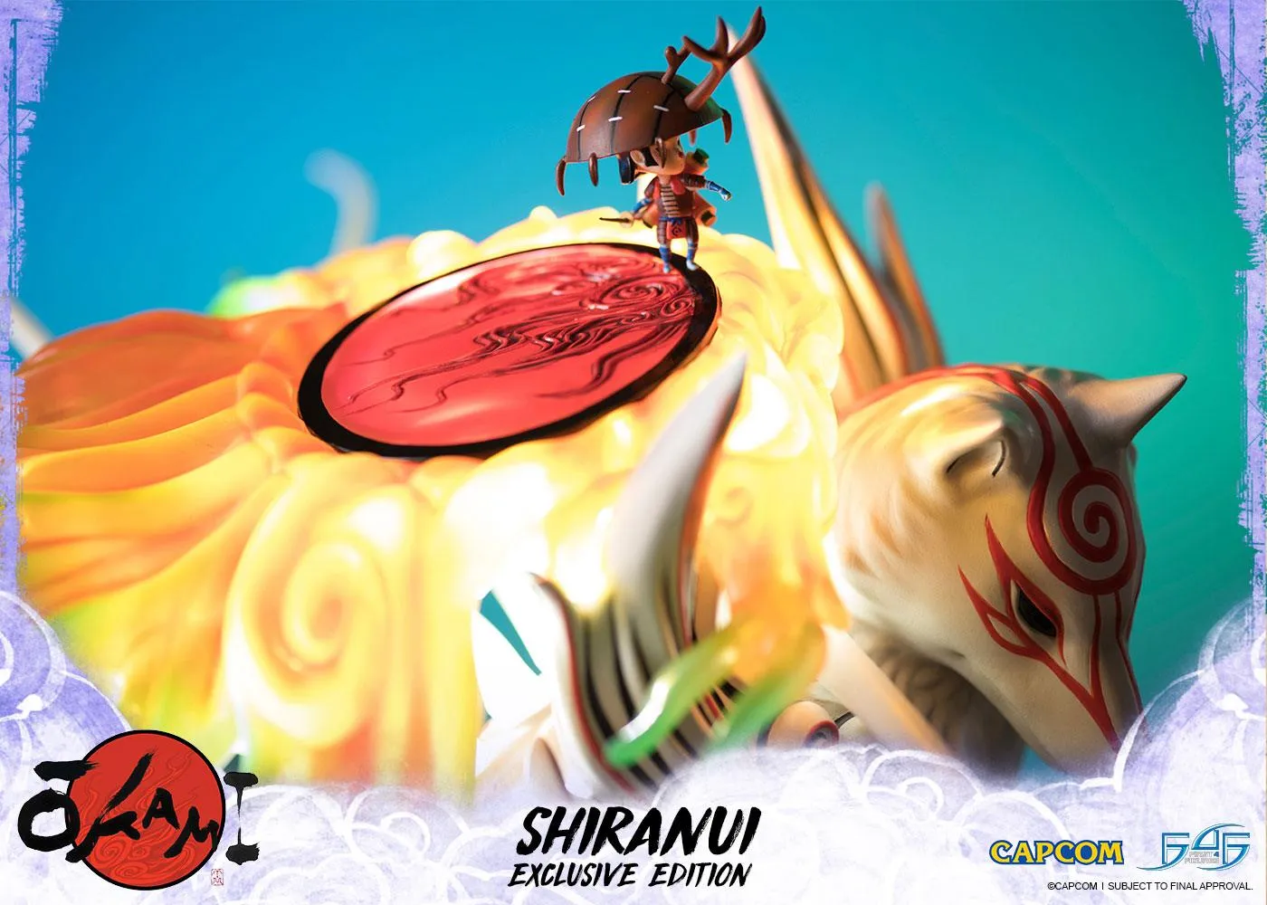 First 4 Figures Okami Shiranui statueta Exclusive Edition