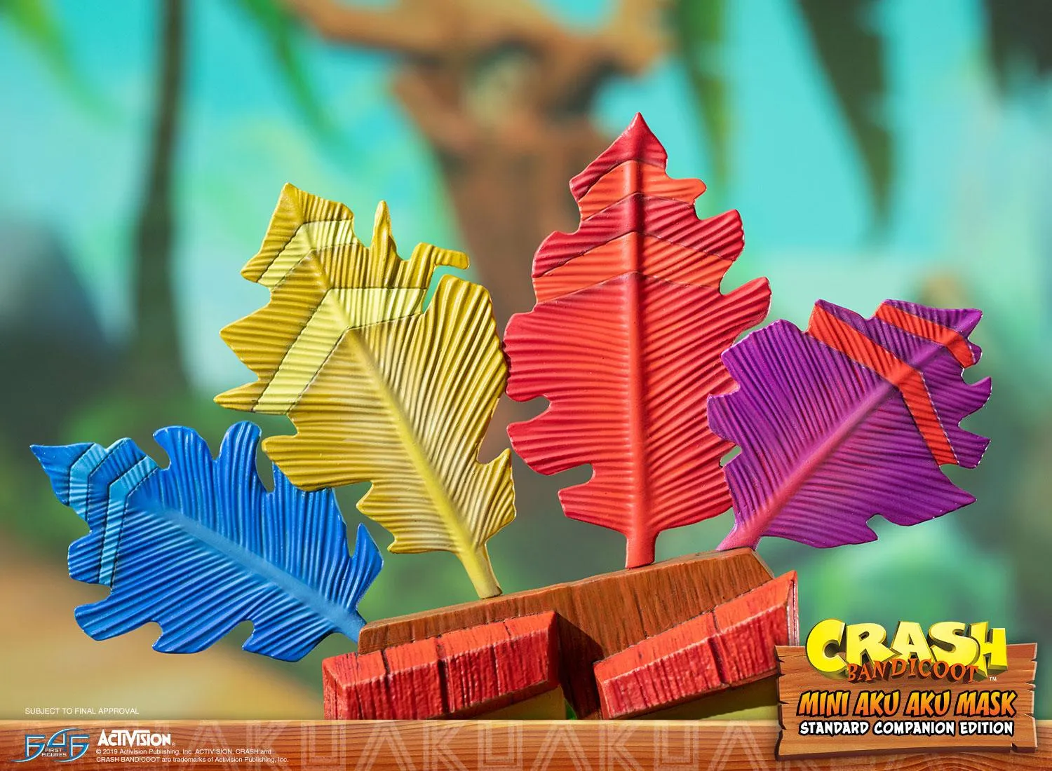 First 4 Figures Crash Mini Aku Aku mască rășină