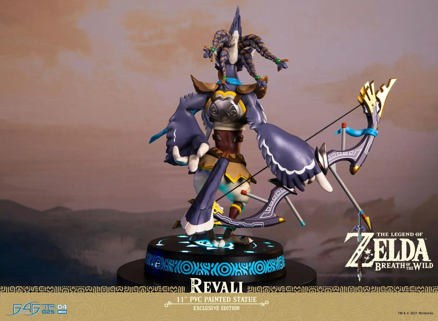 First 4 Figures Zelda Breath of the Wild Revali statuetă PVC Exclusive LED