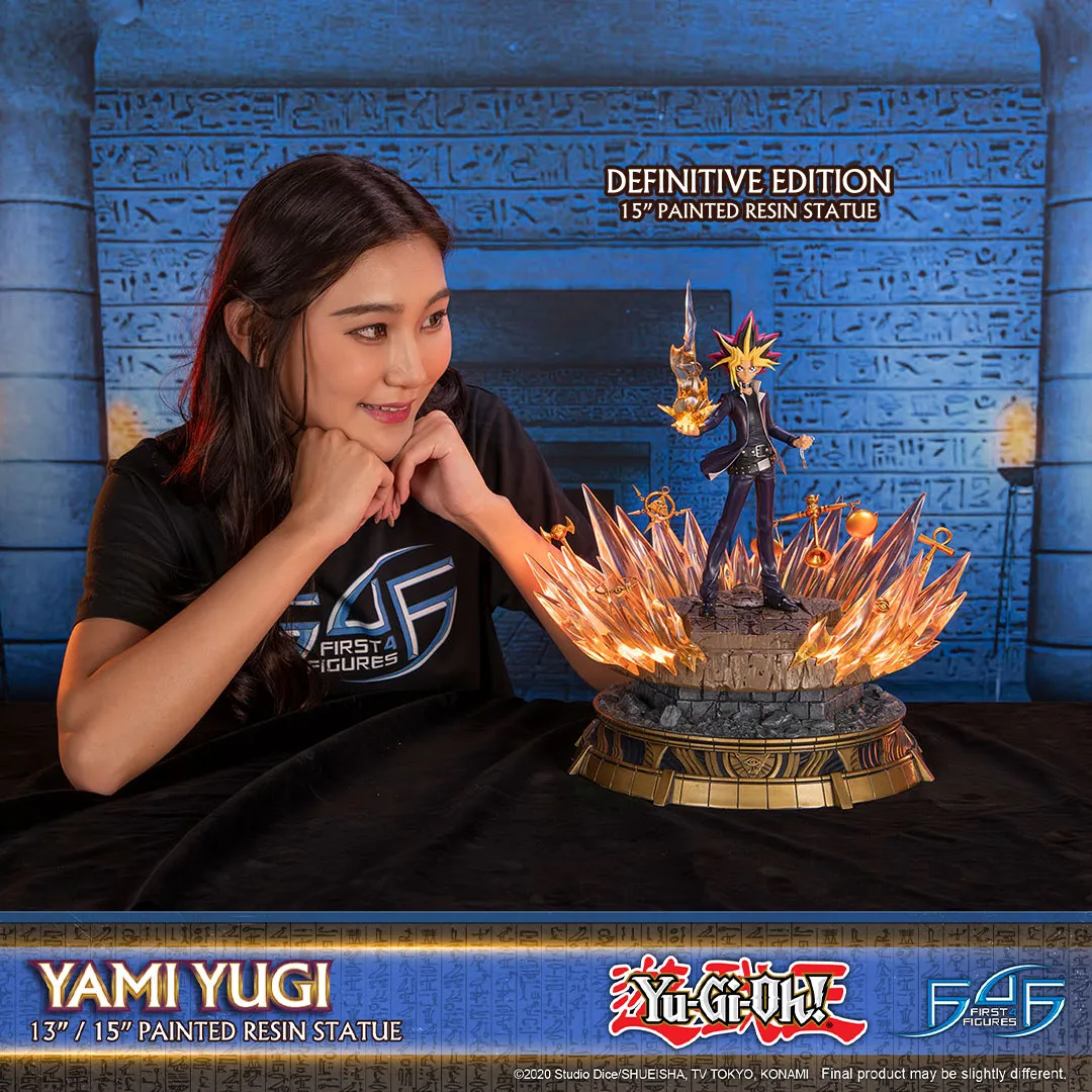 First 4 Figures Yu-Gi-Oh Yami Yugi Definitive statueta LED cartus
