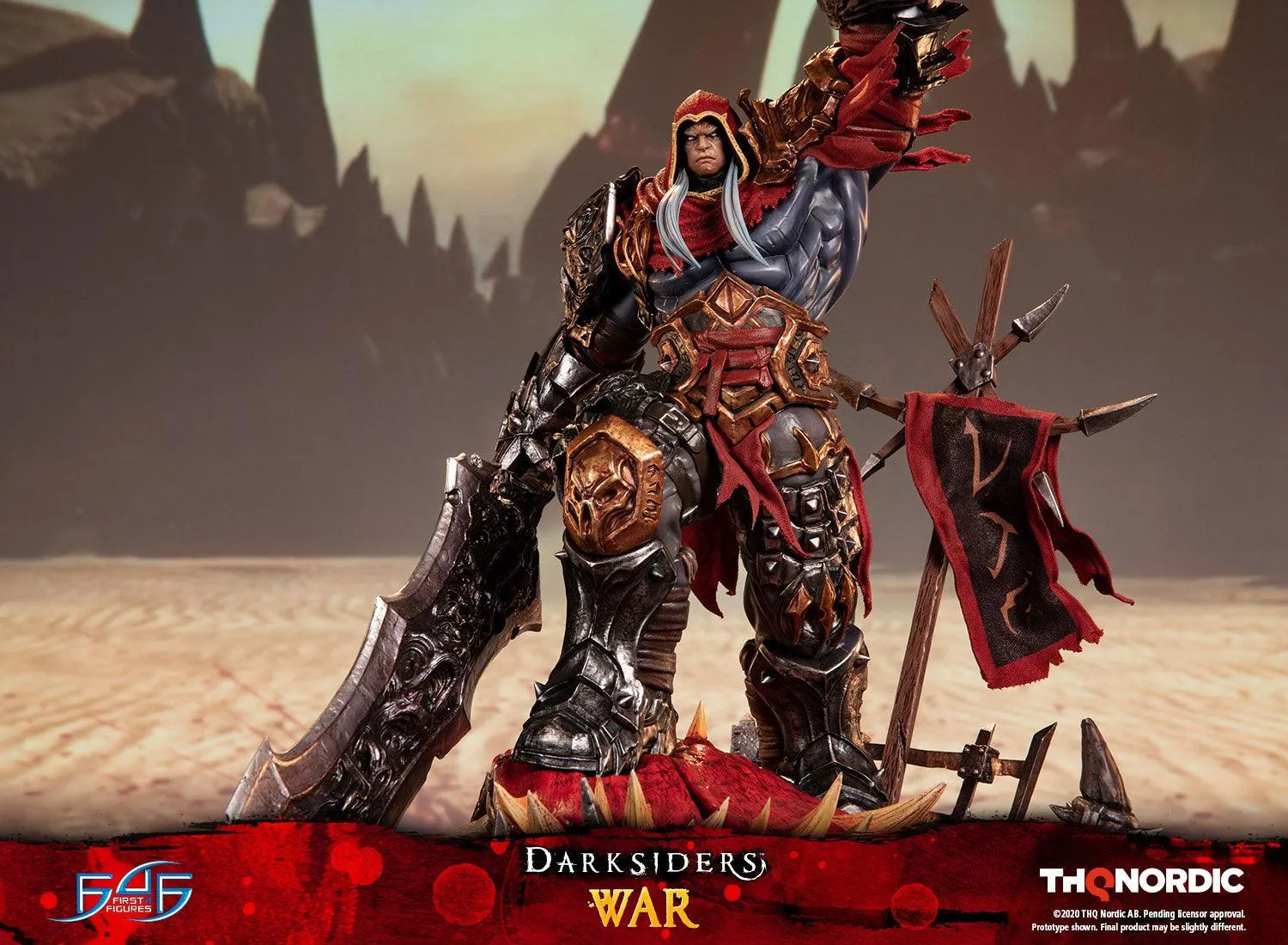 First 4 Figures Darksiders War Standard statuetă rășină 1/6