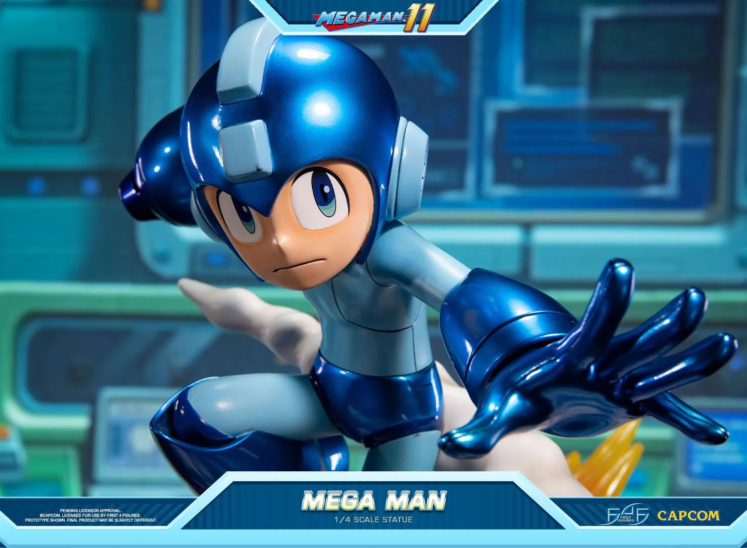 First 4 Figures Mega Man 11 statuetă Standard rășină 41cm