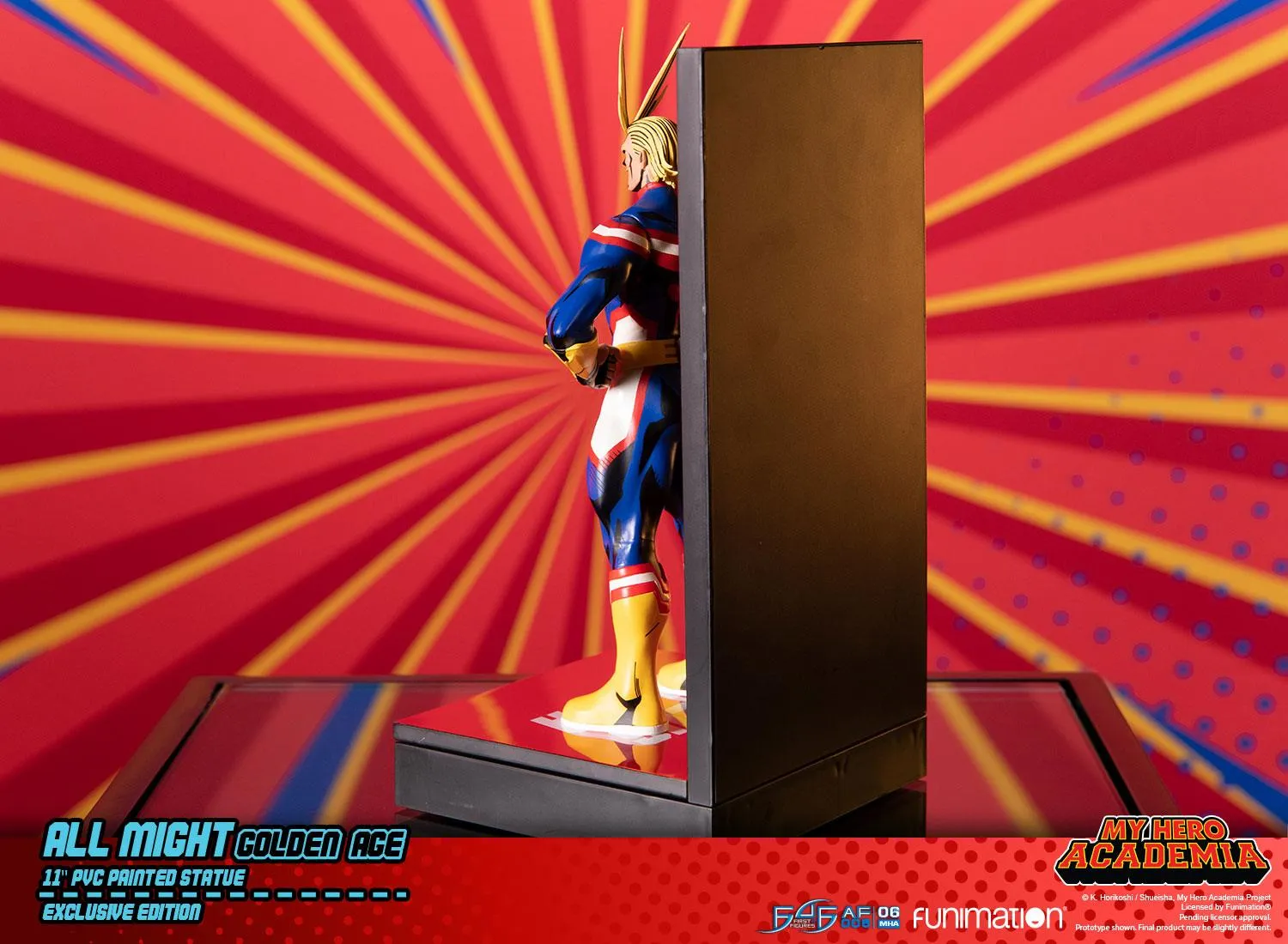 First 4 Figures All Might Golden Age figurina Exclusive