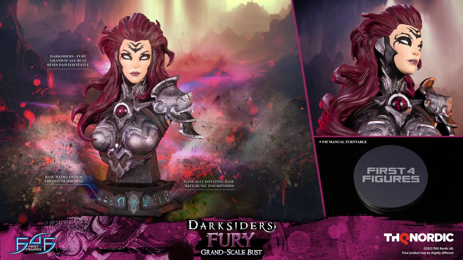 First 4 Figures Darksiders Fury Grand Scale Bust statuetă
