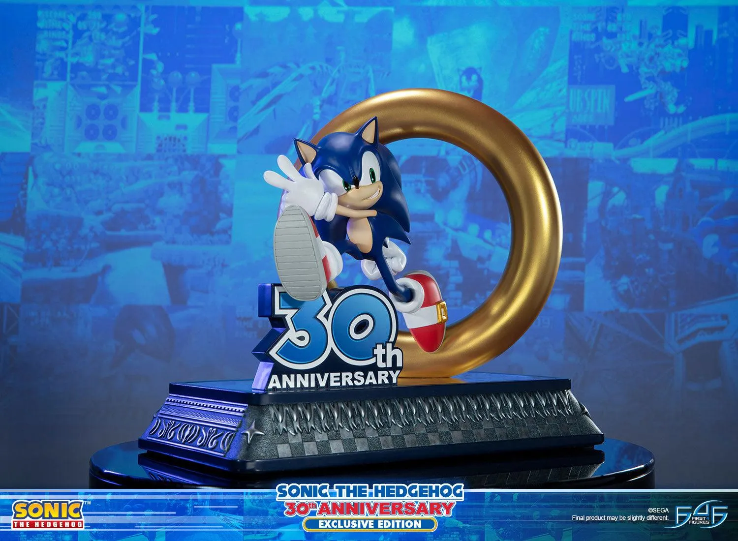 First 4 Figures Sonic 30th Anniversary statueta Exclusive