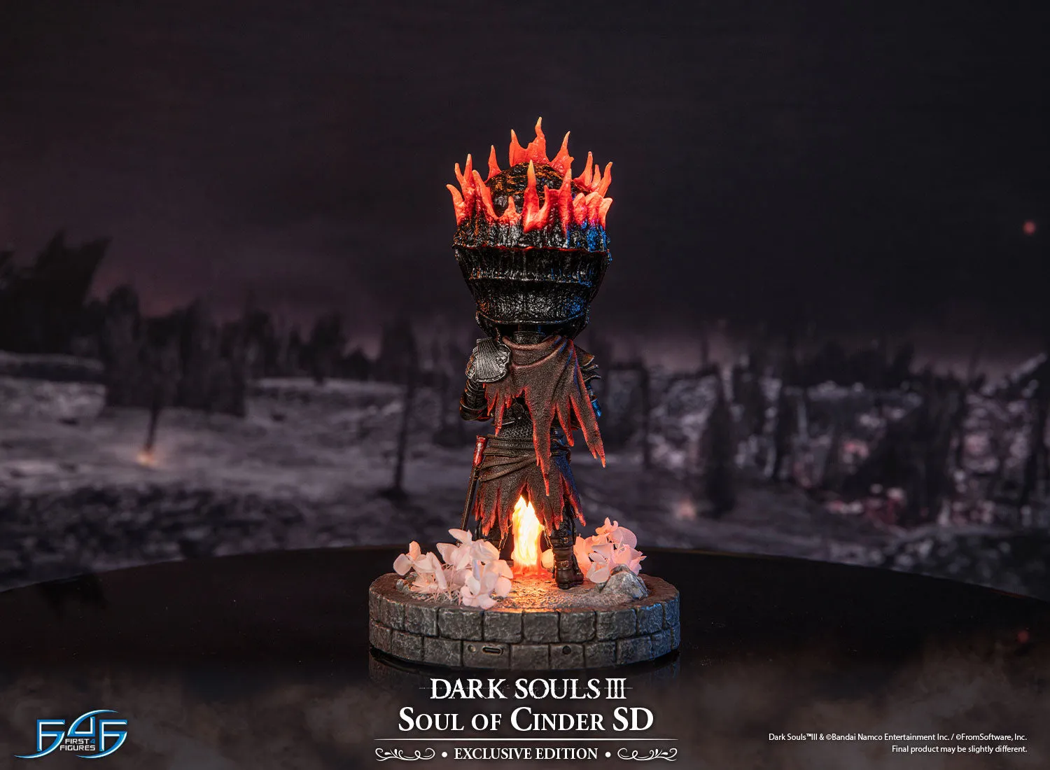 First 4 Figures Dark Souls Soul of Cinder statuetă SD LED