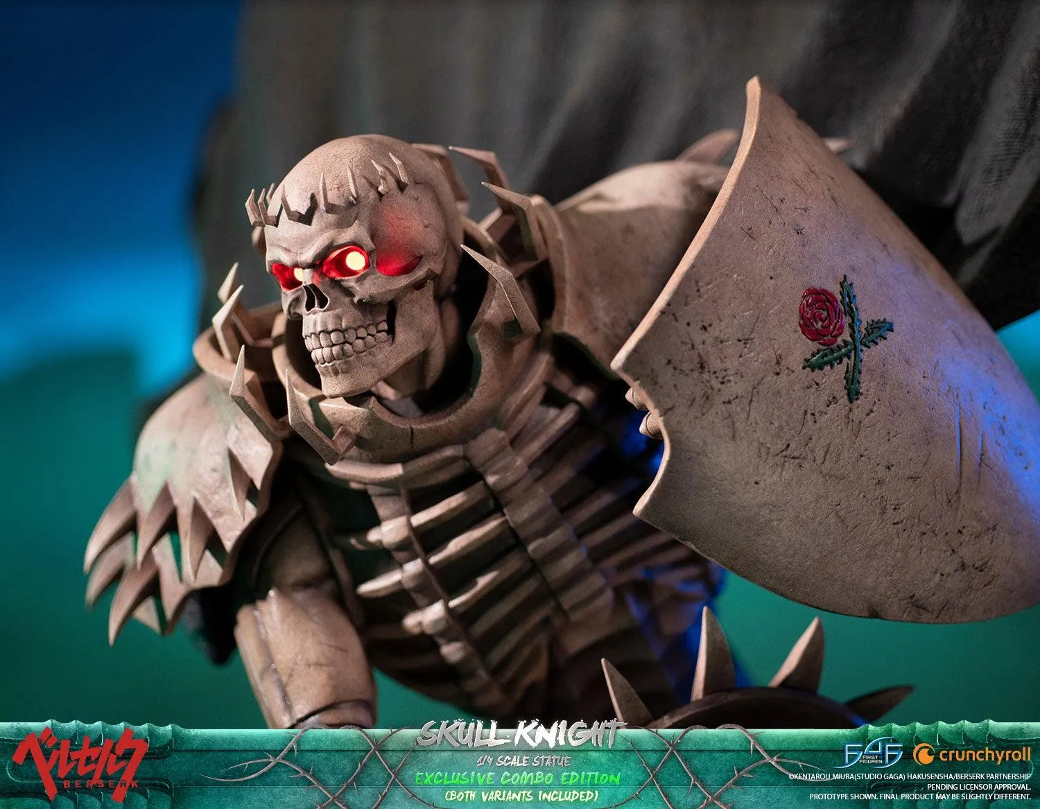 First 4 Figures Berserk Skull Knight statuetă combo exclusiv 2 buc