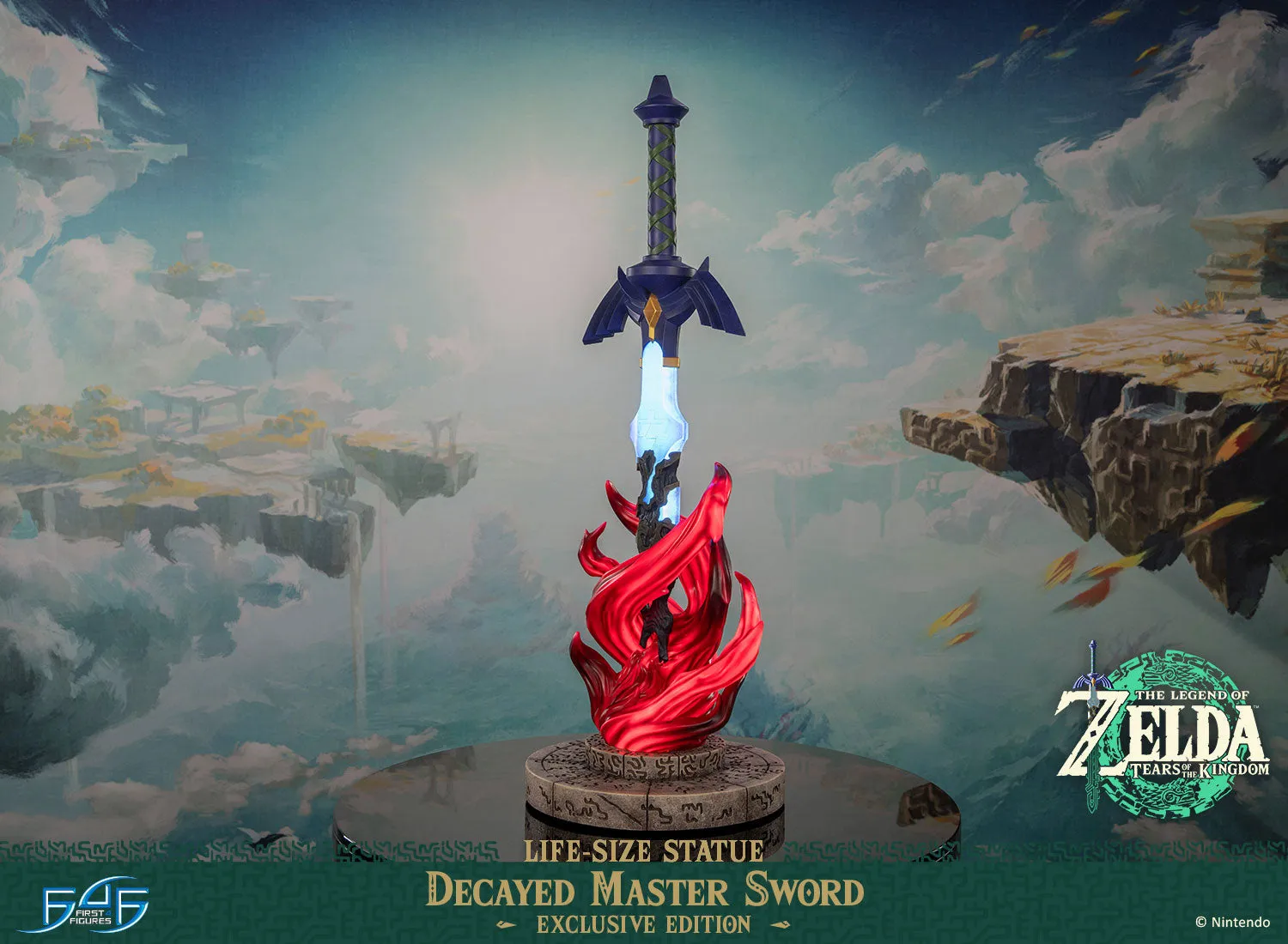First 4 Figures Master Sword Decayed statuetă Exclusive