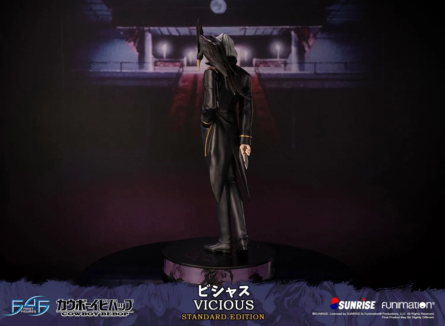 First 4 Figures Cowboy Bebop Vicious statuetă Standard 56cm
