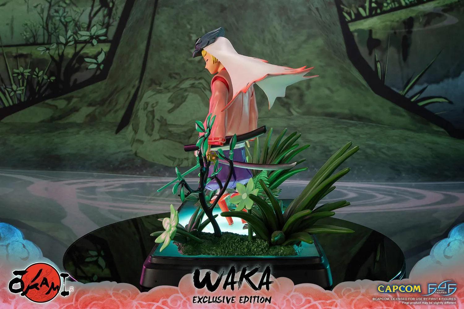 First 4 Figures Okami Waka statueta rasina Exclusive LED