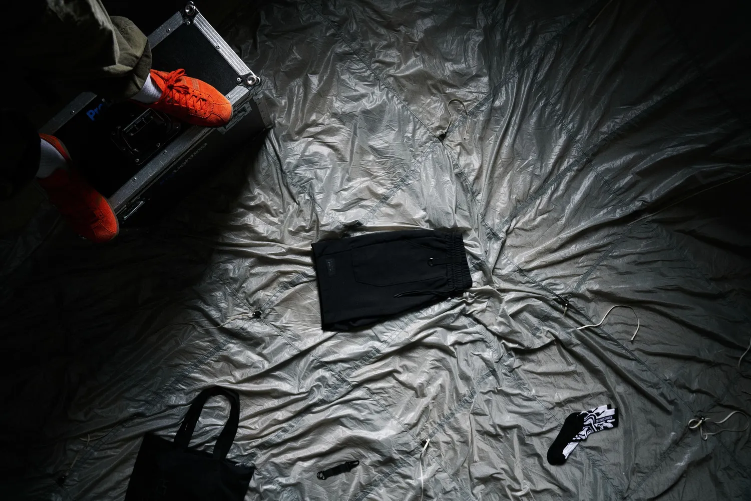 ESL Gaming BASEMENT DWE//ER sacosa tote neagra bumbac