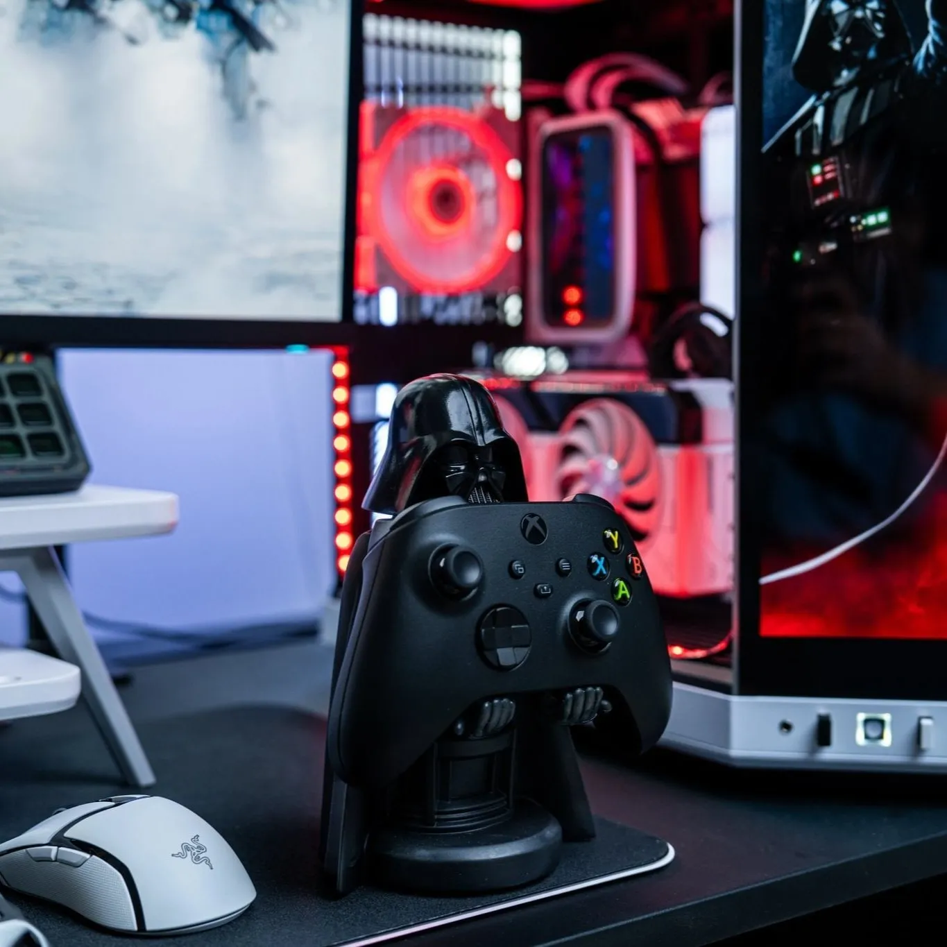 Exquisite Gaming Cable Guys Darth Vader suport controller negru