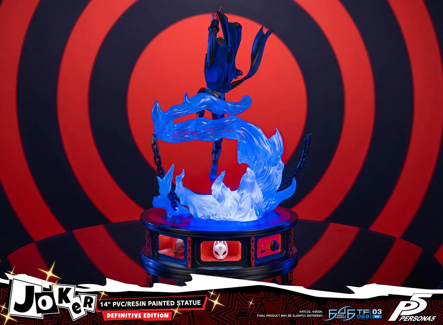 First 4 Figures Persona 5 Joker statuetă PVC Definitive LED