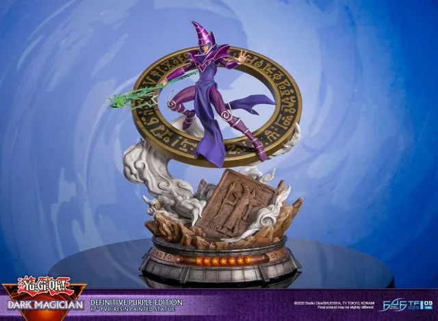 First 4 Figures Yu-Gi-Oh Dark Magician statueta Definitive Purple