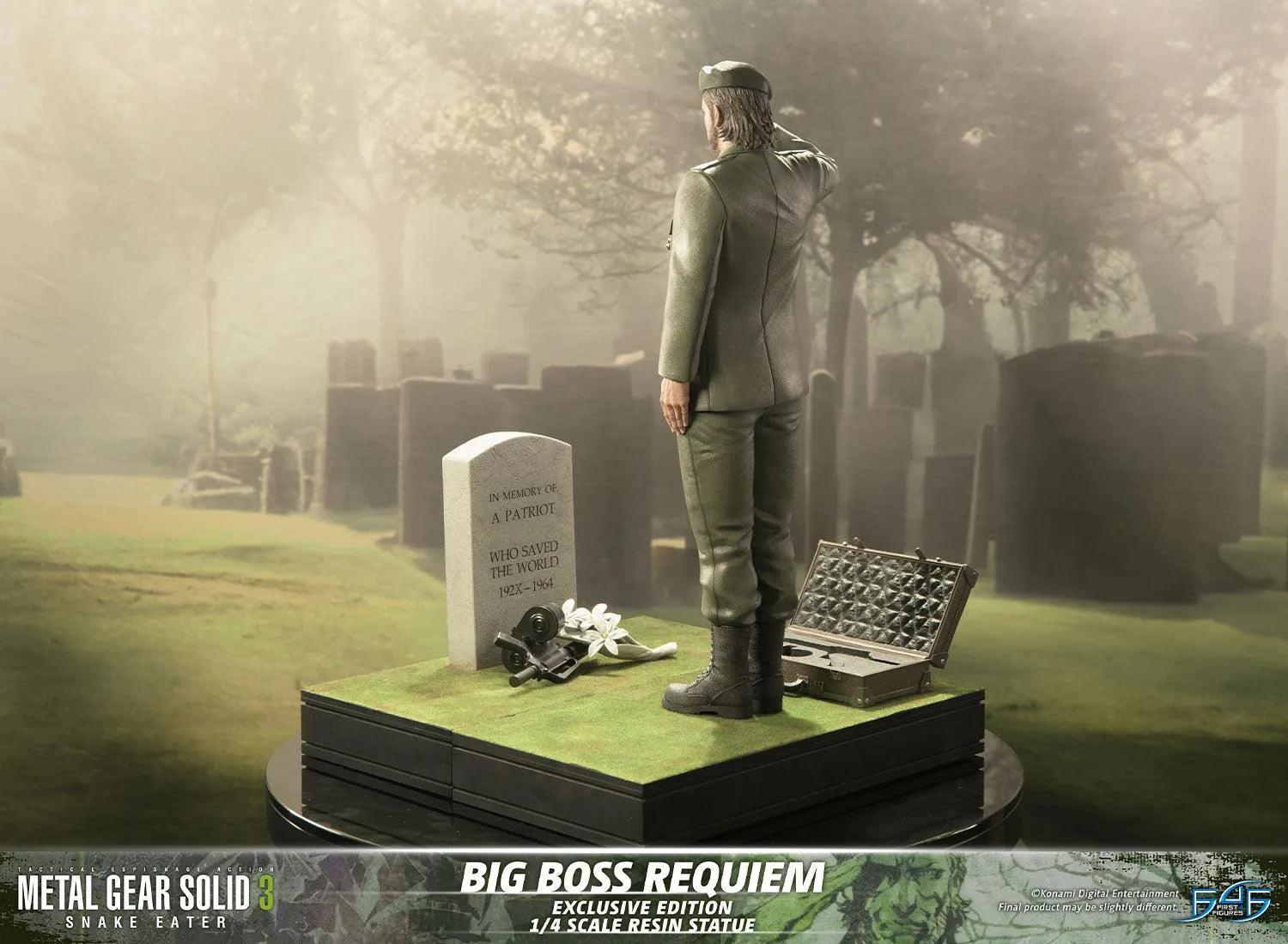 First 4 Figures Big Boss Requiem statueta rasina exclusiva