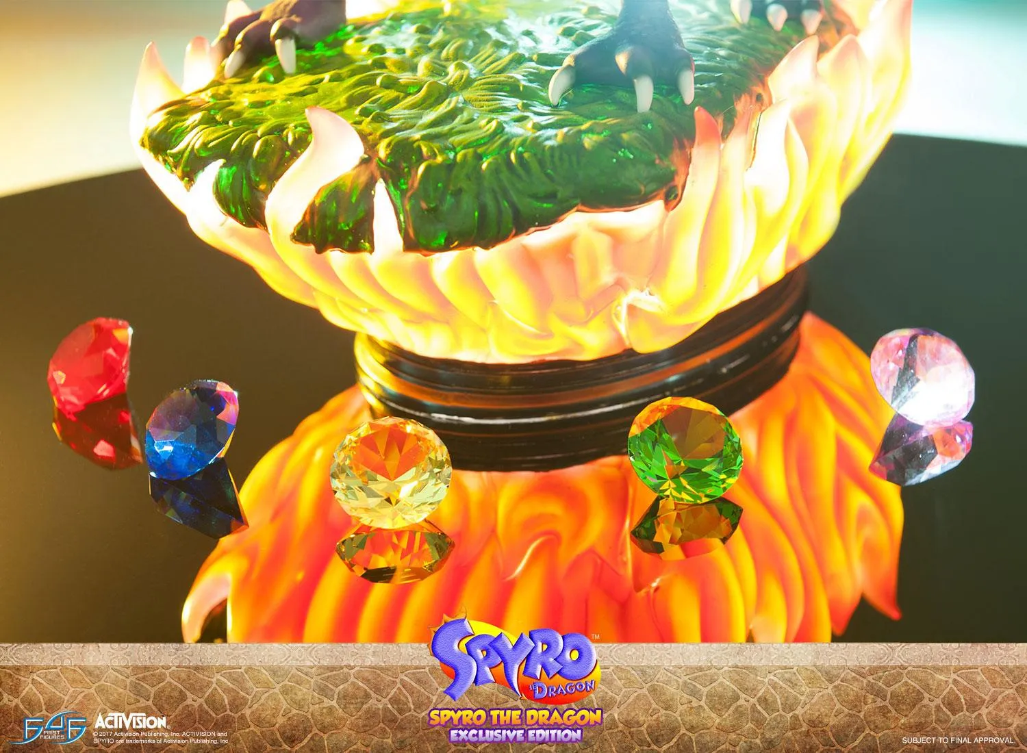 First 4 Figures Spyro Exclusive statueta dragon mov rasina