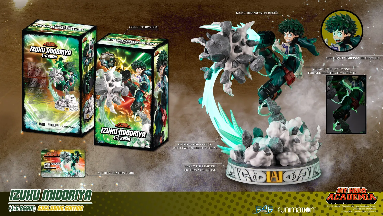 First 4 Figures Izuku Midoriya statueta Exclusive 1/6
