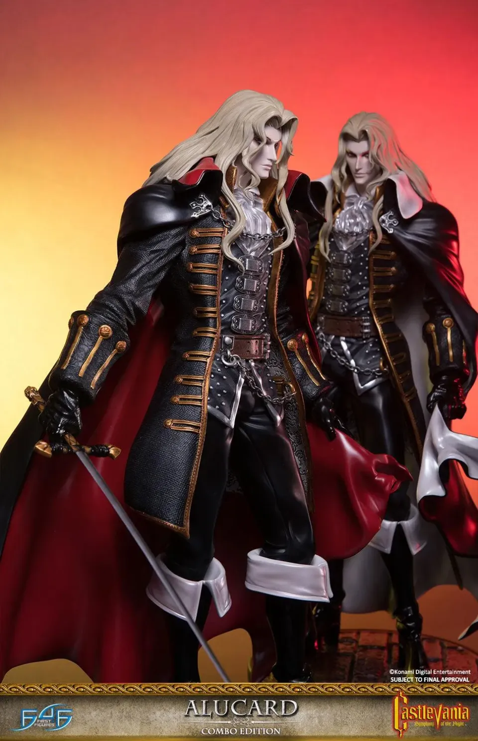 First 4 Figures Castlevania Alucard statueta combo
