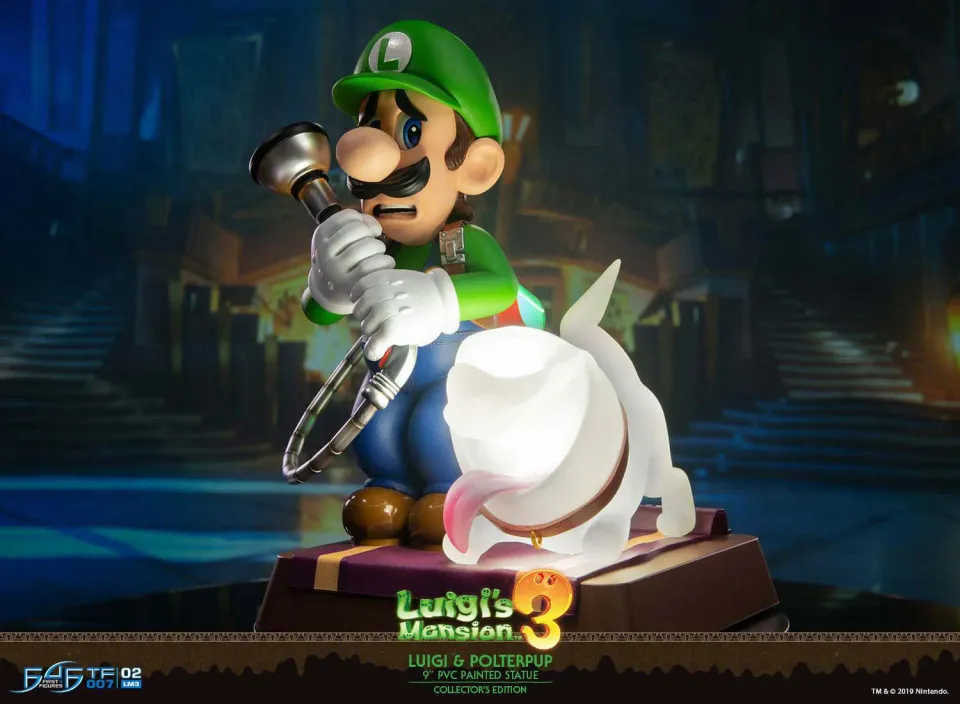 First 4 Figures Luigi Polterpup statuetă PVC Collector LED