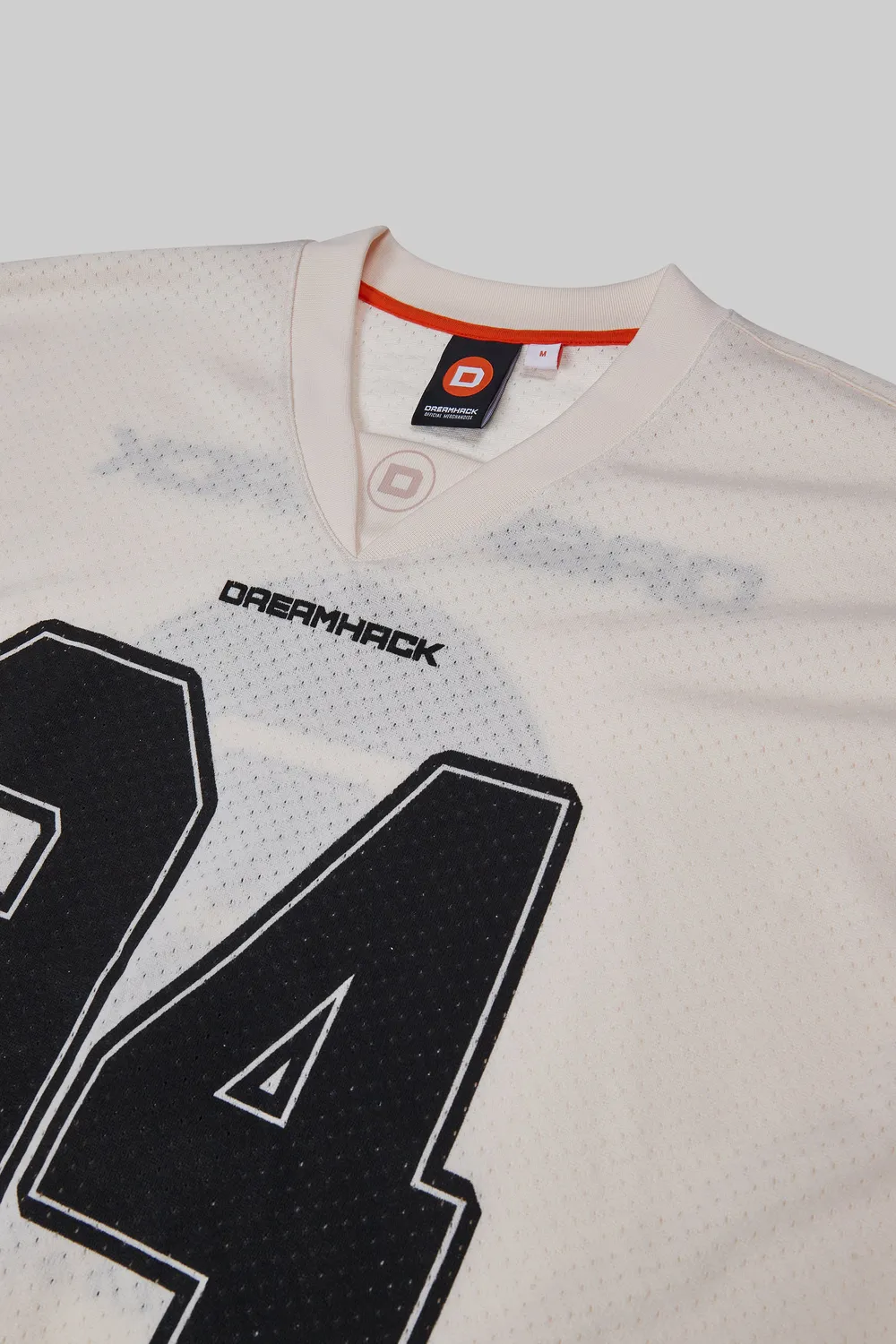 DreamHack Pixel Grind tricou jersey alb mesh