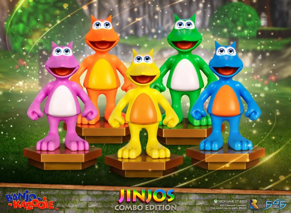 First 4 Figures Banjo-Kazooie Jinjos statueta Combo 5 piese