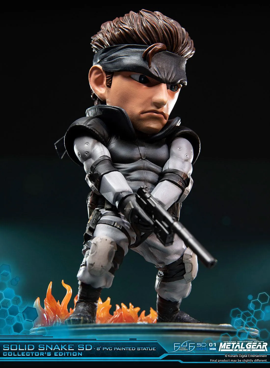 First 4 Figures Metal Gear Snake SD figurina 20cm