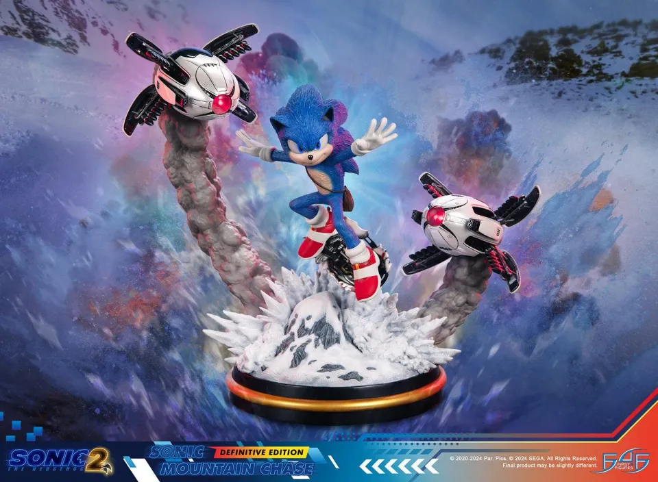 First 4 Figures Sonic Mountain Chase statueta Definitive LED