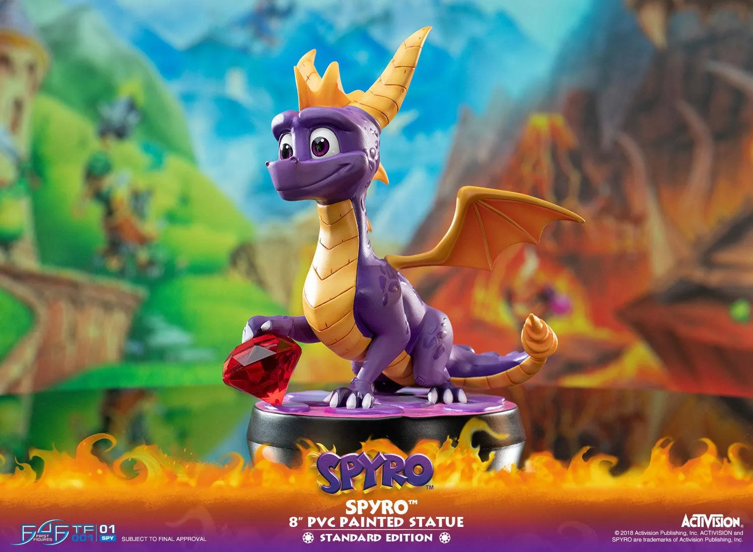 First 4 Figures Spyro statueta PVC Regular 20 cm