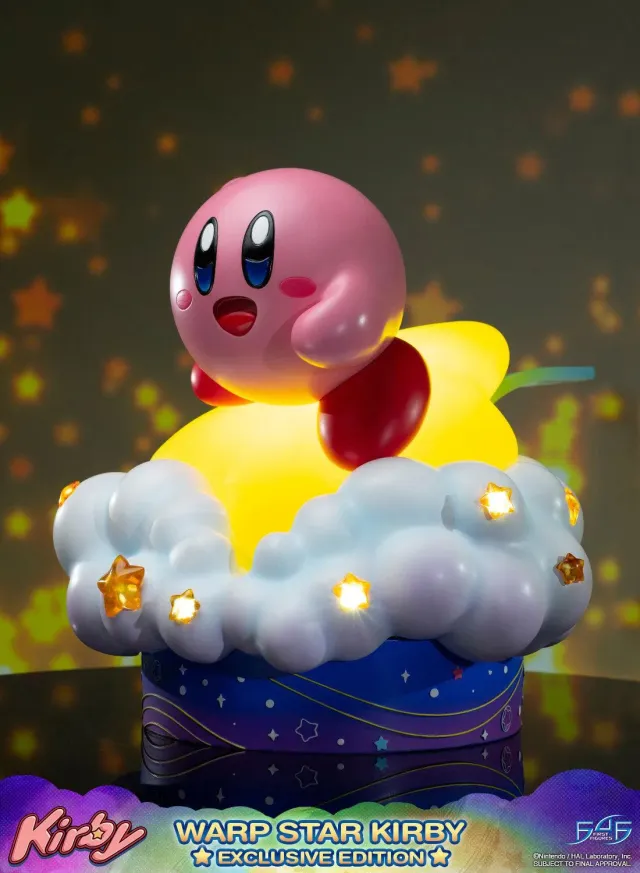 First 4 Figures Kirby Warp Star statueta Exclusive LED