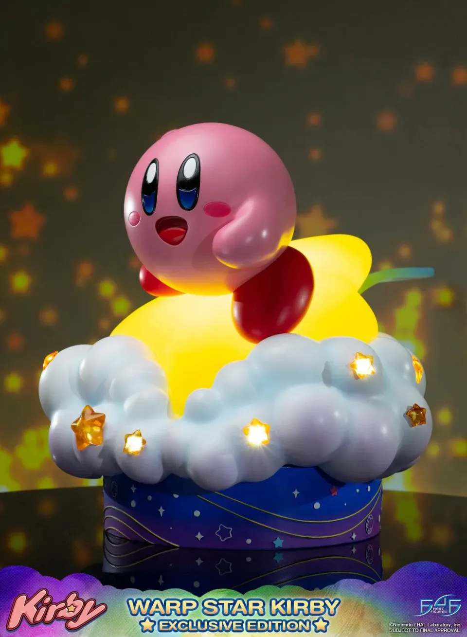 First 4 Figures Kirby Warp Star statueta Exclusive LED