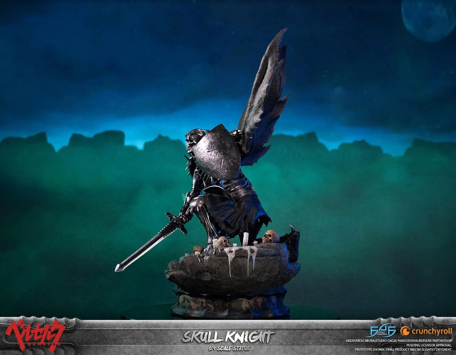 First 4 Figures Berserk Skull Knight statueta Standard rasina